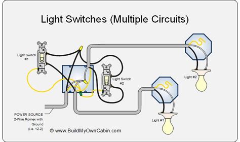 one switch diagram multiple lights 